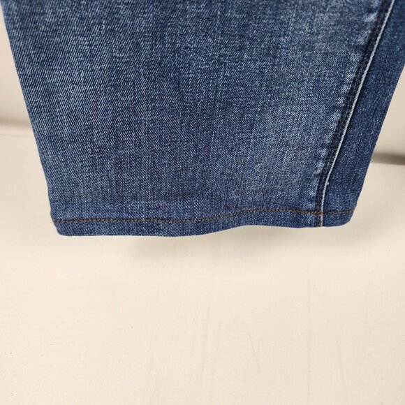 Hudson Jeans Womens 29x32 Blue Beth Baby Bootcut Denim Flap Pocket - Picture 6 of 11
